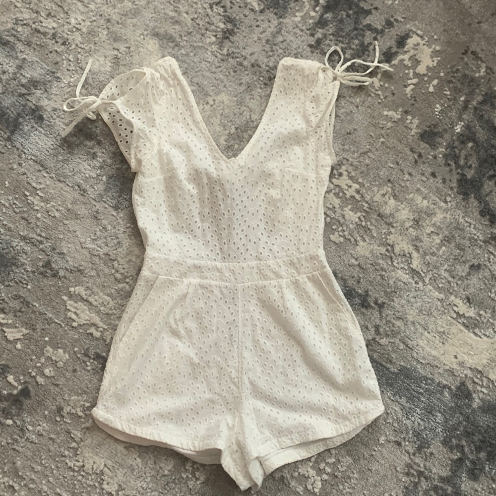 White Romper